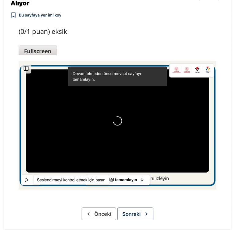 Deneyap Türkiye Video Açılmıyor, Modül Tamamlanamıyor