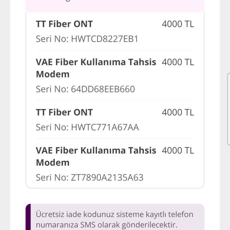 Gerçek Müşteri Temsilcisine Ulaşılamaması Ve Cihaz Ücretleri Hakkında Net Açıklama Talebi