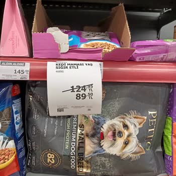 A101 Sivas Şubesinde Kedi Maması Fiyat Etiketi Sorunu: 250 TL Farkı