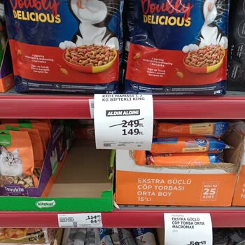 A101 Sivas Şubesinde Kedi Maması Fiyat Etiketi Sorunu: 250 TL Farkı