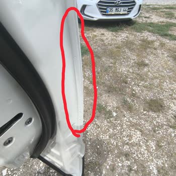 Nissan Akoto Servisinin Kapı Paslanması Ve Çamurluk Boya Atması İçin Garanti Reddi