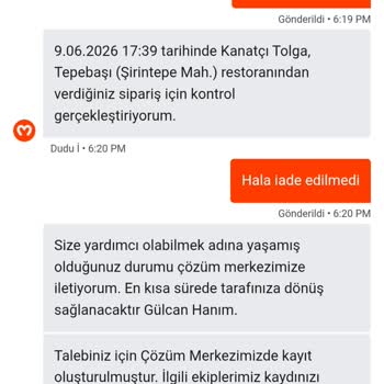 Teslim Edildi İşareti Hatalı, Sipariş Elime Ulaşmadı