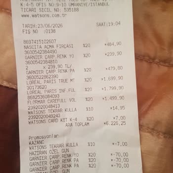 Watsons’ta Kusurlu Tarak ve Değişim Reddedilmesiyle Mağduriyet