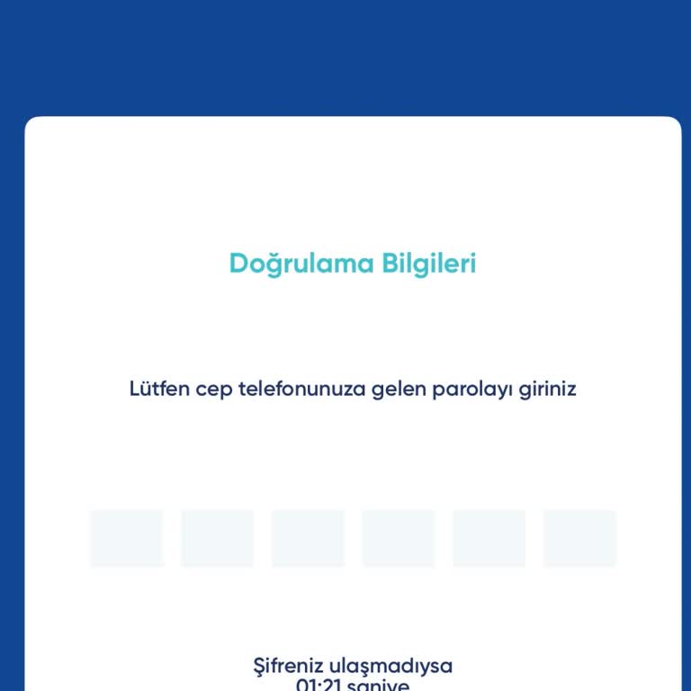 Fuzulev Cep Uygulamasında Giriş SMS’leri Gelmiyor