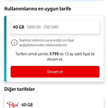 Vodafone Tarife Zammı Ve Eski Müşteri İhmaline Karşı Şikayet