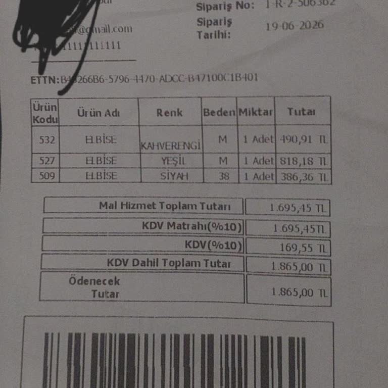 Vaggon 3 Ürün Parası Verdim 2 Ürün Geldi