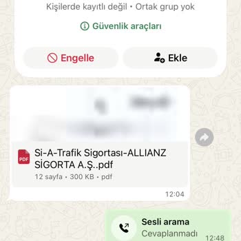 Sigortam.net Adını Kullanan Sahte Sigorta Teklifi Ve 41.400 TL Tahsilatı