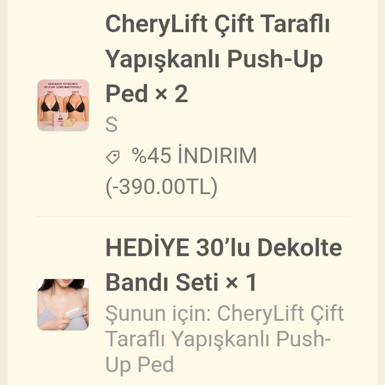 Cherylift Eksik Ürün Gönderimi, Cevapsız İletişim Ve Kullanımda Ağrı