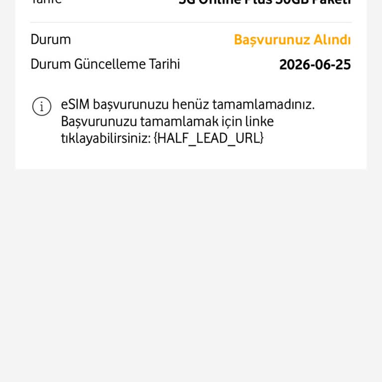 Vodafone Numaram Taşıma Aktif Değil, İletişimsizlik Ve Yardımsız Müşteri Hizmetleri