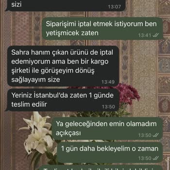 Kargo Takip Bilgisi Yok Ve İletişim Eksikliği