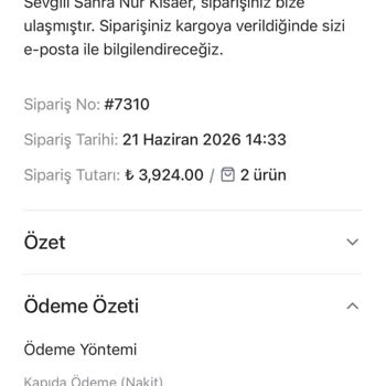 Kargo Takip Bilgisi Yok Ve İletişim Eksikliği