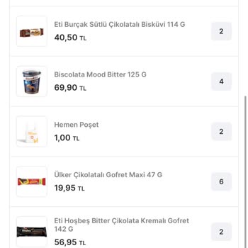 Migros Hemen Siparişimde Eksik Ürünler Ve Kampanya Hatası