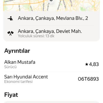Aynı Rota, Farklı Ücret: Yandex Go’da Şeffaflık Sorunu