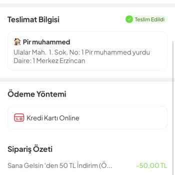 Teslim Edildi Olarak Gösterilen Sipariş Hiç Gelmedi Ve İade Bekliyor