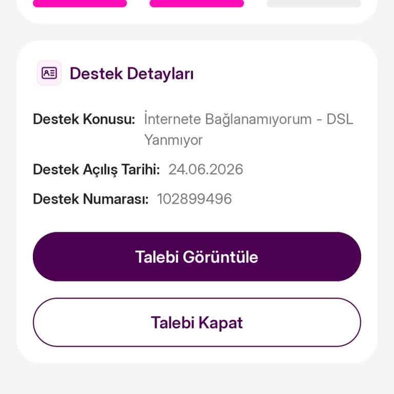 İnternet Kesintisi Ve Cevapsız Destek