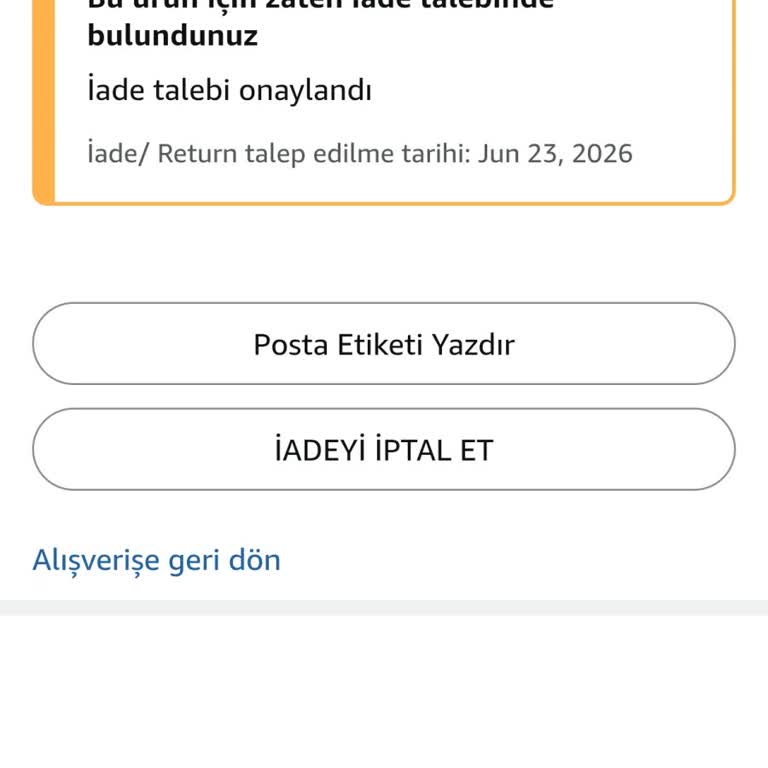 Teslim Tarihi Gecikmesi Ve DHL Güvenlik Nedeniyle İade Engeli