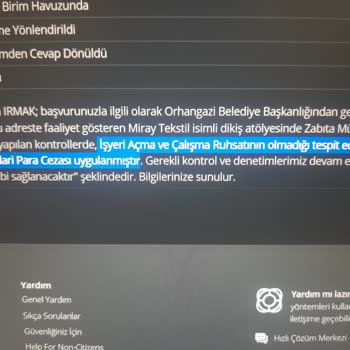 Miray Tekstil Ruhsatsız Dikiş Atölyesi İçin Hızlı Kapatma Ve Mühürleme Talebi