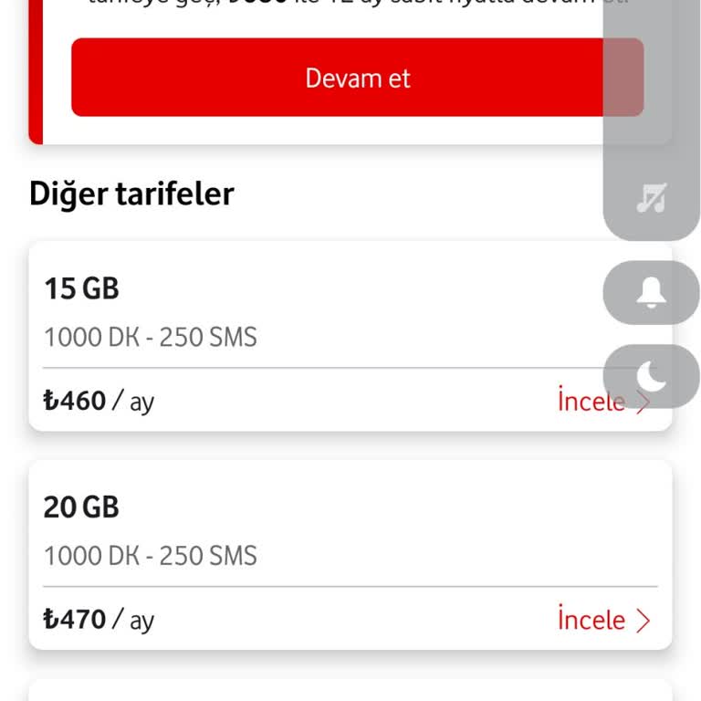 Tarifimin Bitimine Yakın Destek Ve Bilgilendirme Yok