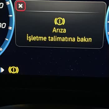 Sıfır Mercedes-Benz GLB200+ Araçta Tekrarlayan Sarı Arıza Işığı Ve İkame Araç Yokluğu