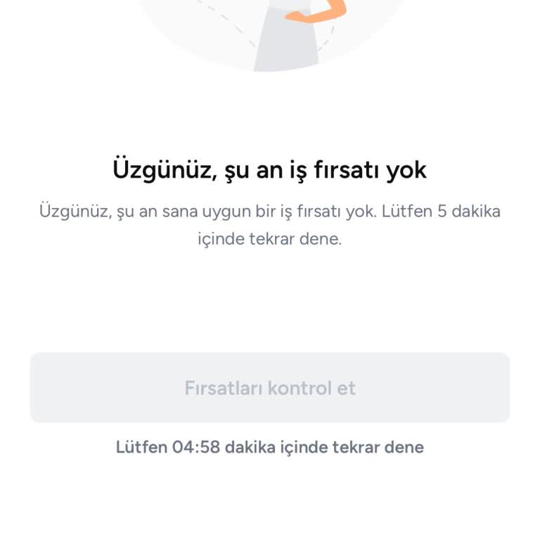 Armut Pro’da Hizmet Vermeyi Doldur Hatası İş Başvurularını Engelliyor