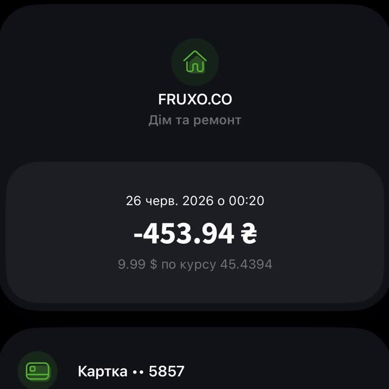 FRUXO.CO Списывание Денежных Средства, требую вернуть деньги и отменить подписку