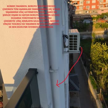 Airfel Montaj Sonrası Su Sızıntısı ve Ek Vinç ve Boru Masrafları Şirket Tarafından Karşılanmalı