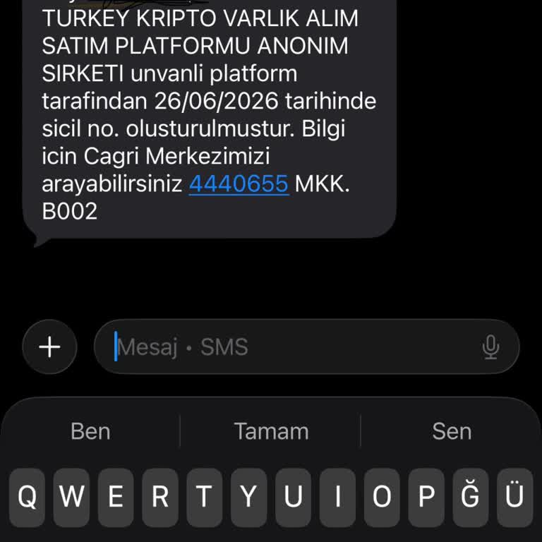 İzinsiz MKK Sicil Numarası Oluşturulması Ve İptal Talebi