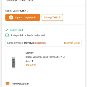 Stanley Termosunun Sıcak Tutma Özelliği Kayboldu, Garanti Kapsamında Tamir Veya İade Talebi