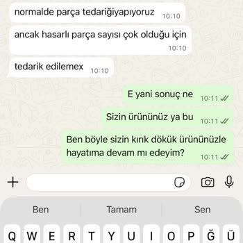 Kzy Modüler Mobilya'dan Hasarlı Raflı Dolap Ve Cevapsız Müşteri Desteği