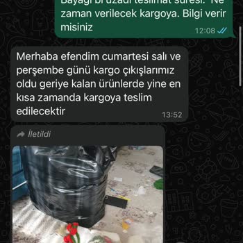 Teslim Edilmemiş Buket Battaniye Siparişi Ve Acil İade Talebi