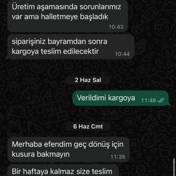 Teslim Edilmemiş Buket Battaniye Siparişi Ve Acil İade Talebi