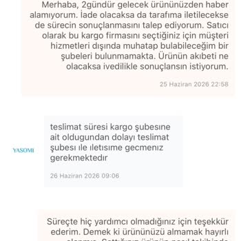 Teslim Edilemeyen Ürün Ve Kargo Hatası, Hepsijet Ve Yasomi’nin İlgisiz Tutumu