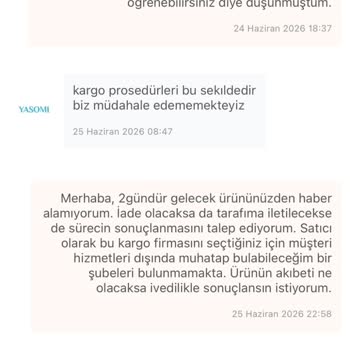 Teslim Edilemeyen Ürün Ve Kargo Hatası, Hepsijet Ve Yasomi’nin İlgisiz Tutumu