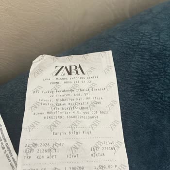 Zara Mağazasında İade Reddi Ve Saygısız Tavır