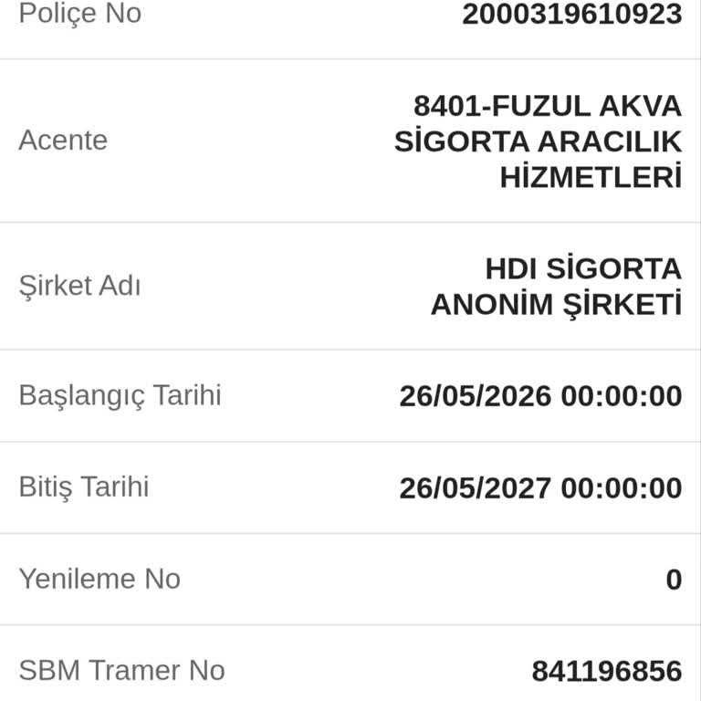 Fuzul Ev'in Zorunlu Sigorta Ve Kasko İptalinde Araç Satışı Şartı