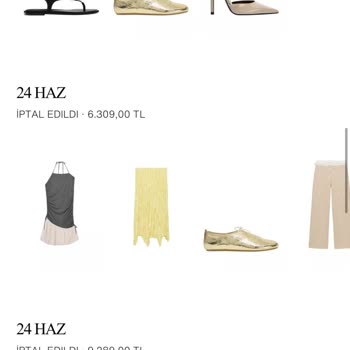 Zara'da Ödeme Alındı Ama Siparişler İptal Ediliyor Ve Canlı Destek Yok
