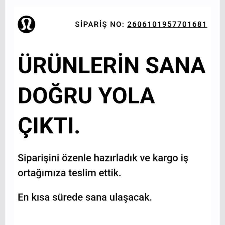 Lululemon Tayt Siparişinde Uzun Teslimat Gecikmesi Ve Müşteri Hizmetlerinden Yanıtsızlık