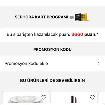 Sephora Black Card Üyesinin Doğum Günü Hediyesi Kodu Süresi Yanlışlıkla Dolmuş