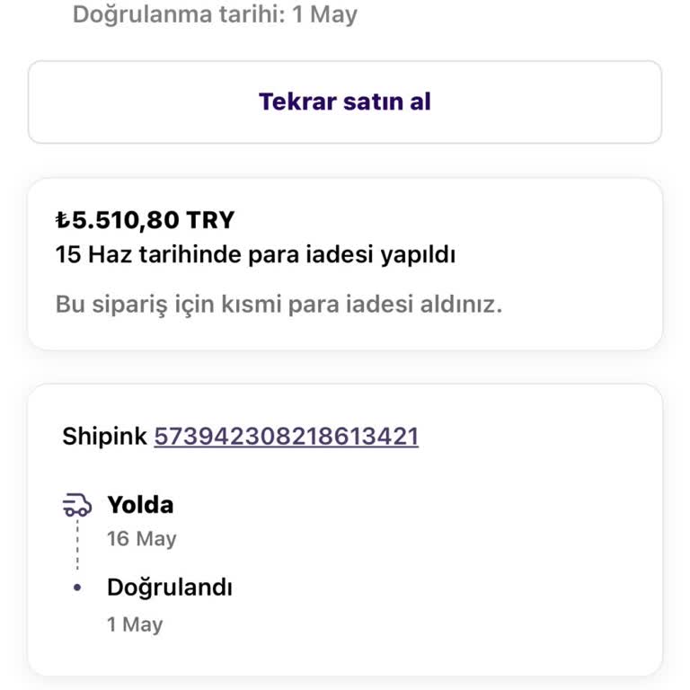 Margerie Crystal Bardak Takımı Kırıldı, Tam Ücret İadesi Bekleniyor