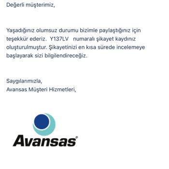 Avansas'tan A4 Kağıt Siparişinde 7 Gün Gecikme Ve Bilgi Eksikliği