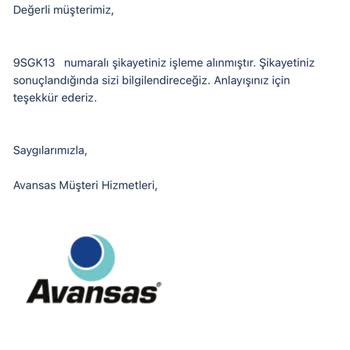 Avansas'tan A4 Kağıt Siparişinde 7 Gün Gecikme Ve Bilgi Eksikliği
