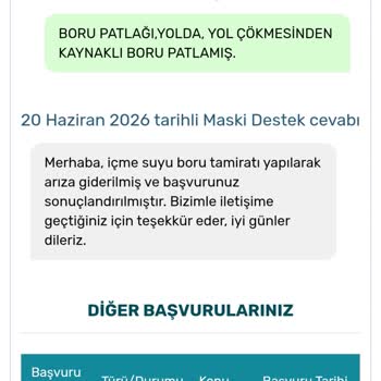 Manisa Salihli Kırgız Sokak İçme Suyu Patlakları İçin Acil Tamirat Talebi