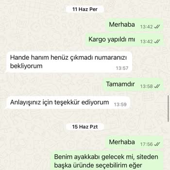 Değişim Talebim 20 Gün Boyunca Cevapsız Kaldı, İade Bekliyorum