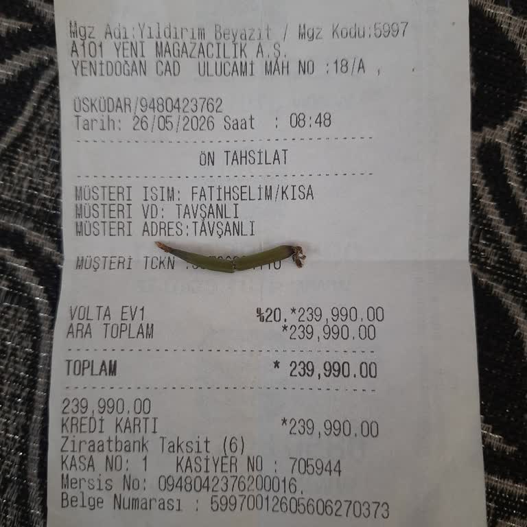 Volta Ev1 Araç Teslimindeki Gecikme Ve Açıklama Talebi