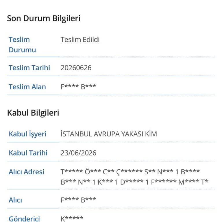 Sistemde Teslim Edildi Görünen Kargo Adrese Ulaşmadı