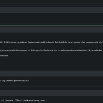 Gamermarkt’ta 1 Hafta Garanti Ve Hesap Geri Alınması Sonrası 50 Bin Tl Envanter Kaybı