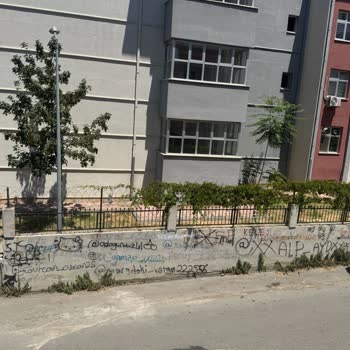 Okul Duvarlarındaki Uygunsuz Yazılar Hemen Silinmeli Ve Boyanmalı