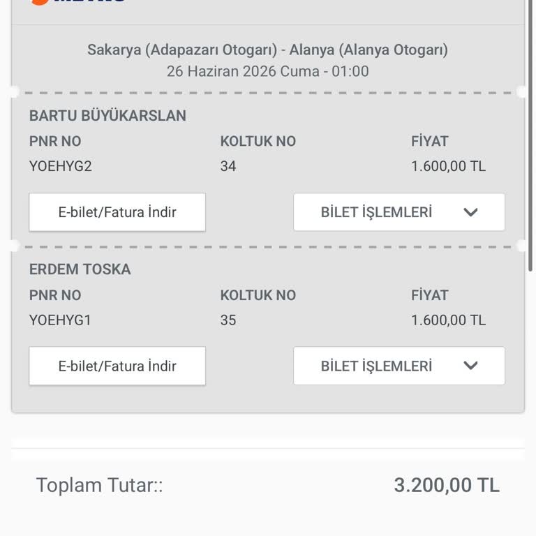 Metro Turizm'de Gecikme, Eski Otobüs Ve Kaba Muavin