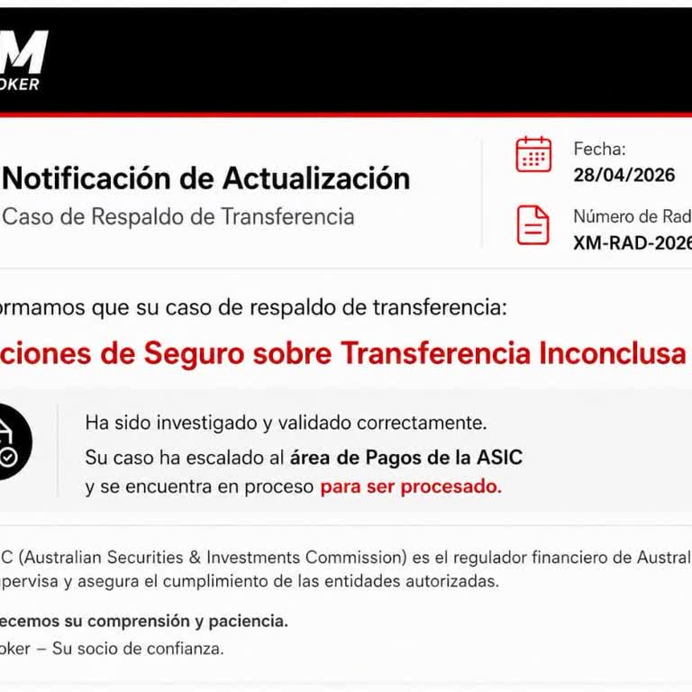 XM Global mantiene retiro pendiente y bloquea operaciones de la cuenta