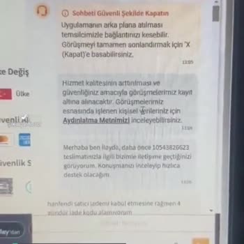 Trendyol İade Şikayeti